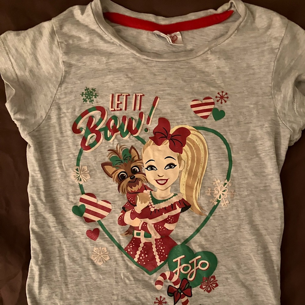 Kids Jojo Siwa Christmas Shirt!